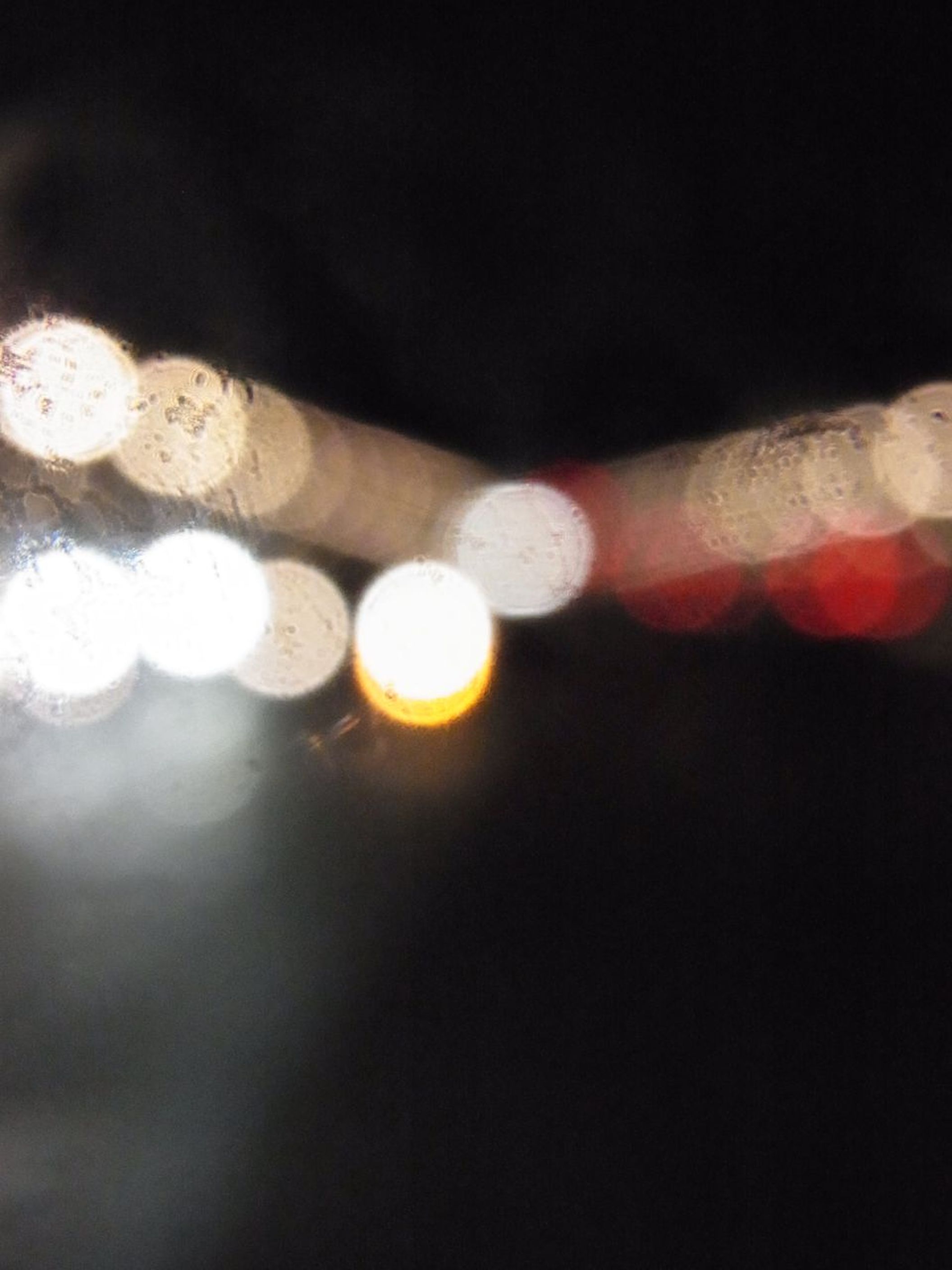 Licht Punkte im Dunkeln